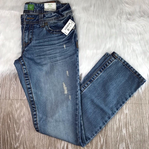 NWT Aeropostale Distressed Bayla Skinny Jeans 5/6 - Picture 2 of 7